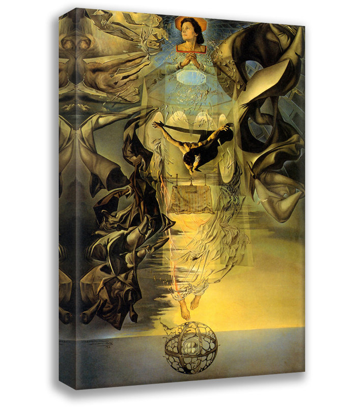 «Lapislazulina» par Salvador Dali, toile tendue avec châssis, H 24 po x l 17 po