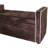 22" Shoe Storage Bench In Brown Suede, Detachable Wood Partition For Efficient Arrangement, No Assembly Suede - Solid Furniture, Divider, Assembly, 33"Lx12"Wx12"H Storage, 6.5"Lx6.5"Wx12"H Slot, 17"