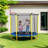5.5' Round Trampoline with Safety Enclosure