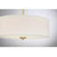 Luminaire en laiton chaud à 3 lumières Meridian Millom-664346475