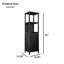 Armoire de rangement en lin 52 pi pour salle de bain, chambre à coucher et salon