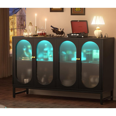 Buffet 47 "avec prise de courant et lumière DEL Joaquina