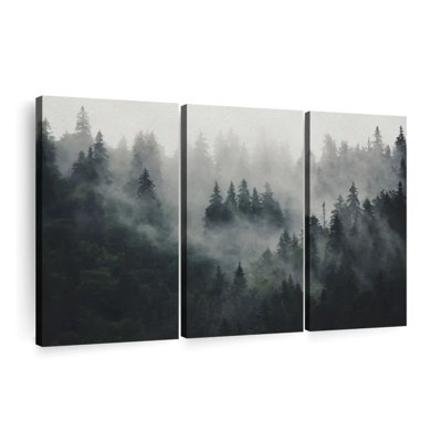 Misty Forest Mountain 3 pièces
