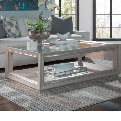 Table basse en lin Signature Designs Zeitgeist