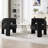 19'' H Upholstered Barrel Armchair With 3 Legs-18806027