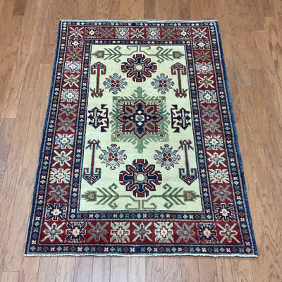  Tapis en laine fait à la main Kazak