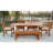 Solid Wood Outdoor Bench