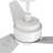 48''  3 - Blade LED Smart Standard Ceiling Fan with Remote Control and Light Kit Included.