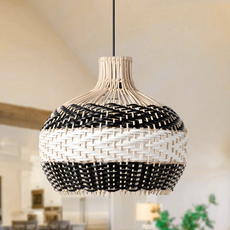 Dunfermline Dome Pendant Light, 1 Light, 52.5cm H x 50cm W x 50cm D