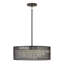 Lustre tambour 6 lumières Fiona