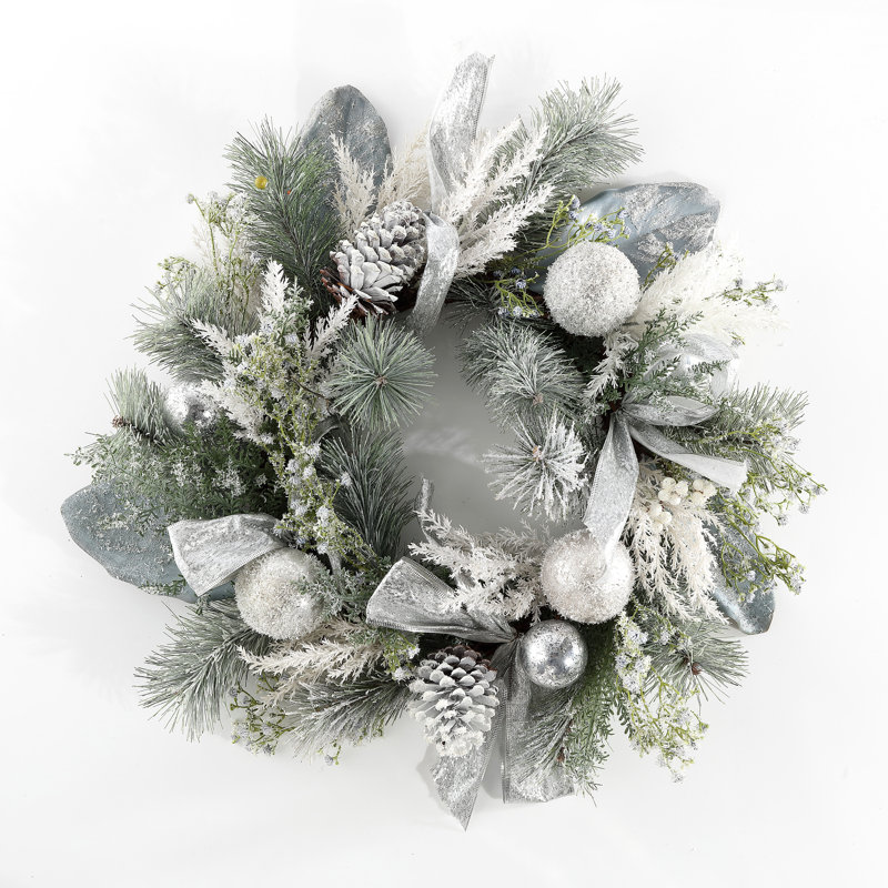 26" PVC & PE Blend Wreath