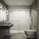 Ferrara 72-73" W x 74" H Sliding Frameless Shower Door with 3/8" Clear Glass