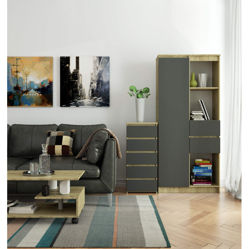 Sidse 5 -Drawer Console
