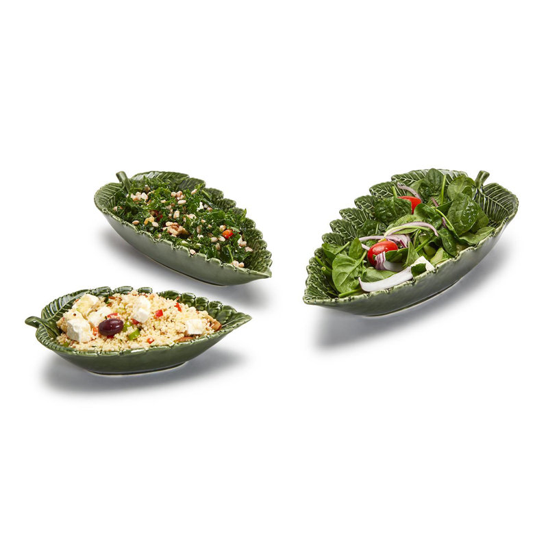 Ensemble de 3 assiettes plates