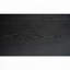 Console moderne noire avec détails dorés