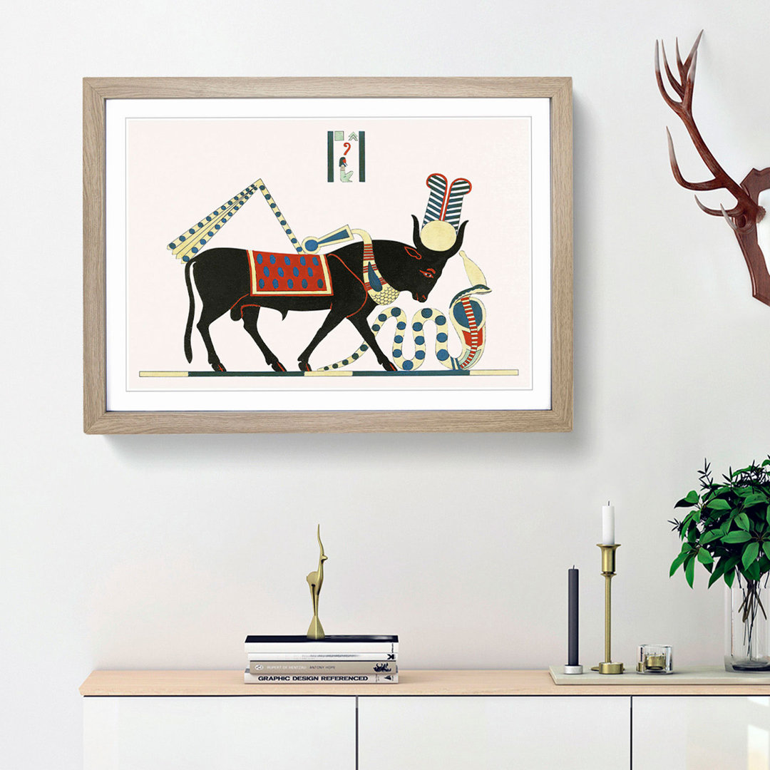 The Apis Bull by L. Dubois - Picture Frame Graphic Art Print