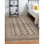 Finest Peshawar Bokhara Grey Rug 5'1" x 7'5"