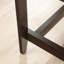 Bureau en L, finition brune