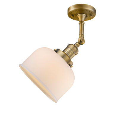 Plafonnier simple semi-encastré 8 lumières Handley