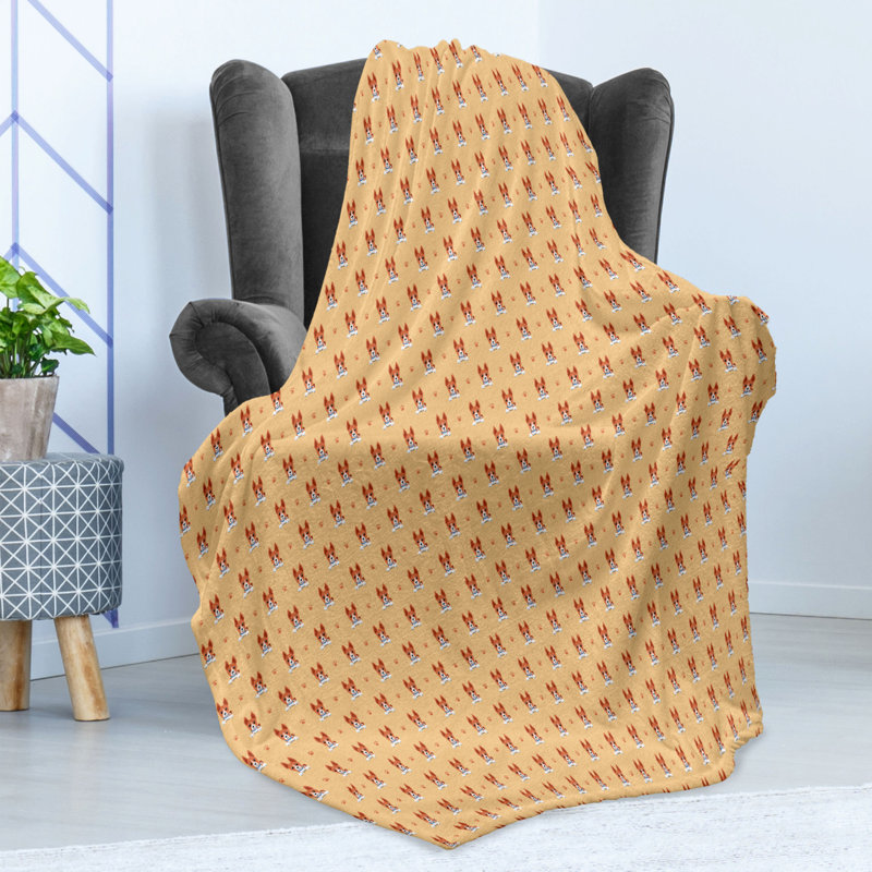 Fleece Throw Blanket, 70" W x 90" L