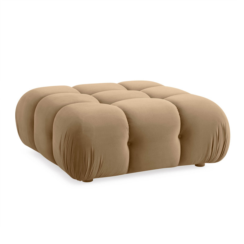 Cicerone Upholstered Ottoman, Coffee
