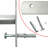 Adjustable Security Grille for Windows with Crossbars-83092749