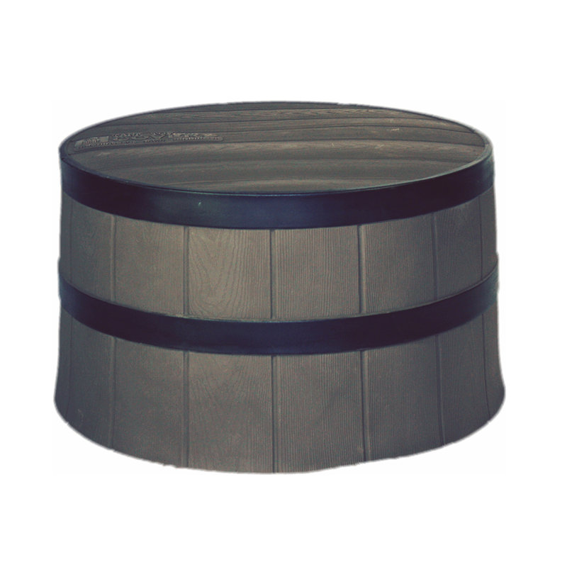 Juliann Barrel Planter, Cocoa