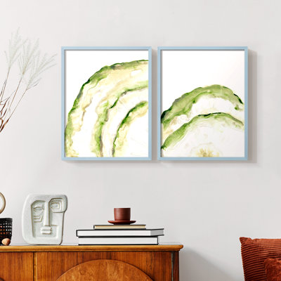 Lichen Halo I-Premium Framed Print -Ready to Hang - No Nails Required - No Nails Required