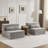 Boneless Modular Sectional Sofa (Light Gray)-1598852570