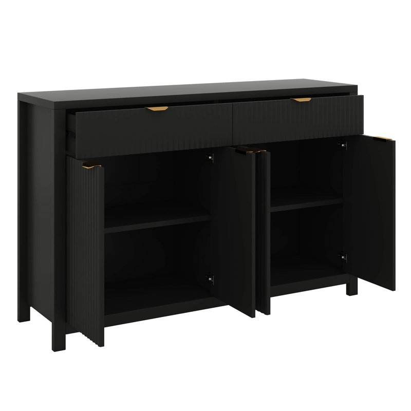 Buffet Modern, Noir