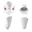 Redeker Plastic Plug-in Spotlight-207817386