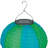 13"H Solar Hot Air Balloon with Flame LED Lights-95851383
