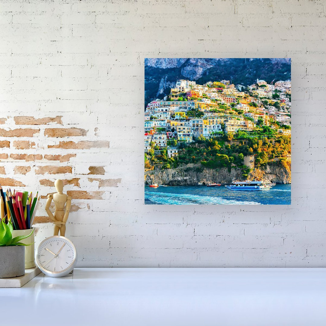 POSITANO, AMALFI COAST - Wrapped Canvas Print