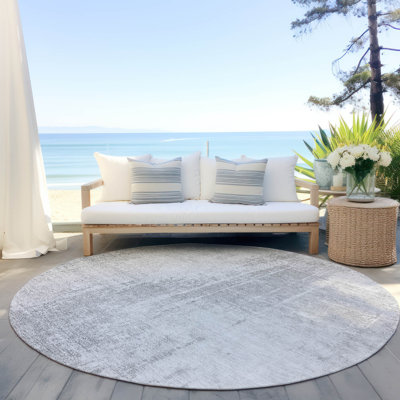 Lamanna Washable Abstract Indoor / Outdoor Rug