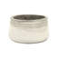 Bol décoratif blanc Stonware