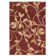 Tapis rouge foncé Feagin