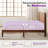 Mid Century Solid Wood Platform King Bed Frame With Wood Slat Support, Brown-645595762-645595760