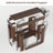 Modern 47"Narrow Console Table，Wooden Sofa Table Entryway Table