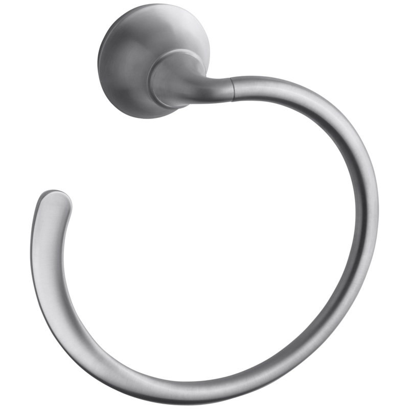 Forté Wall Mounted Towel Ring, Vibrant Brushed Bronze