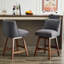 Tabouret de comptoir pivotant 26 po Keyisha-660786455-660786454