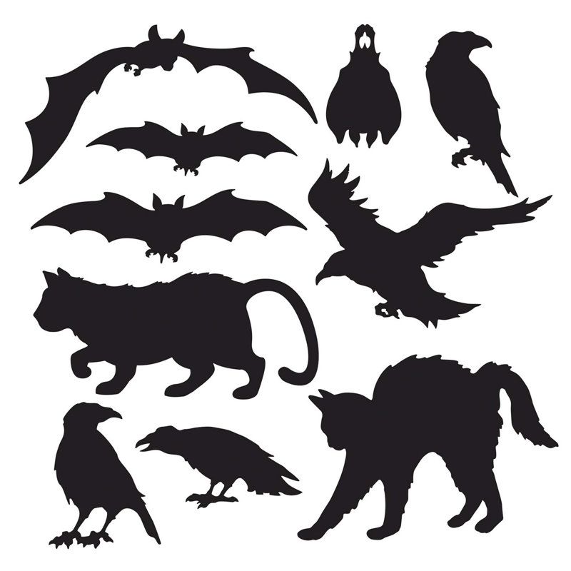 Silhouettes d'Halloween
