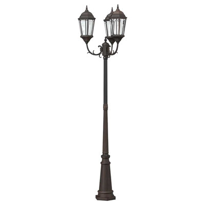 Brighton Garden Light Post Dark Green/Black Outdoor Lamp