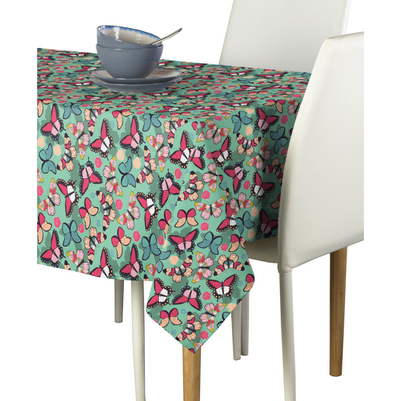 Youngblood Geometric Tablecloth, 60" L x 60" W