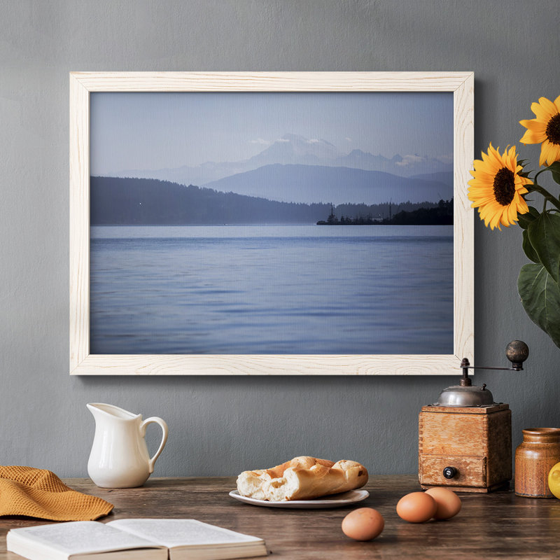 Blue Serenity, reproduction d'art sur toile, Blanc, H 18 po x l 26 po