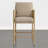 Upholstered Counter Stool with Wood Frame-1733259712