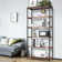 Gianantonio 70.9" x 31.5" Shelving Unit Rustic Industrial Large Bookshelf for Home Décor Display