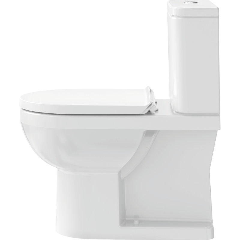 Duravit Dual-Flush Elongated Two-Piece Toilet (Seat Not Included)