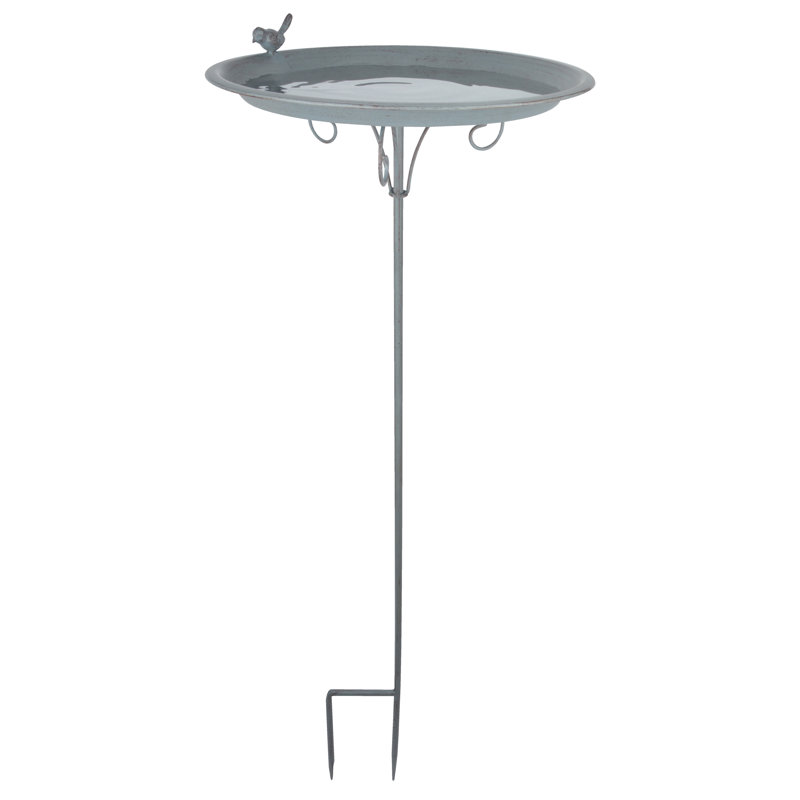 Elish Metal Birdbath
