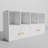 48.03"  Modern TV Stand For Tvs Up To 55", Entertainment Console With Open Shelf And Storage