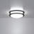Hanz Selectable LED 2700K, 3000K,3500K, 4000K, 5000K Flush Mount Ceiling Light-535386637-524786747